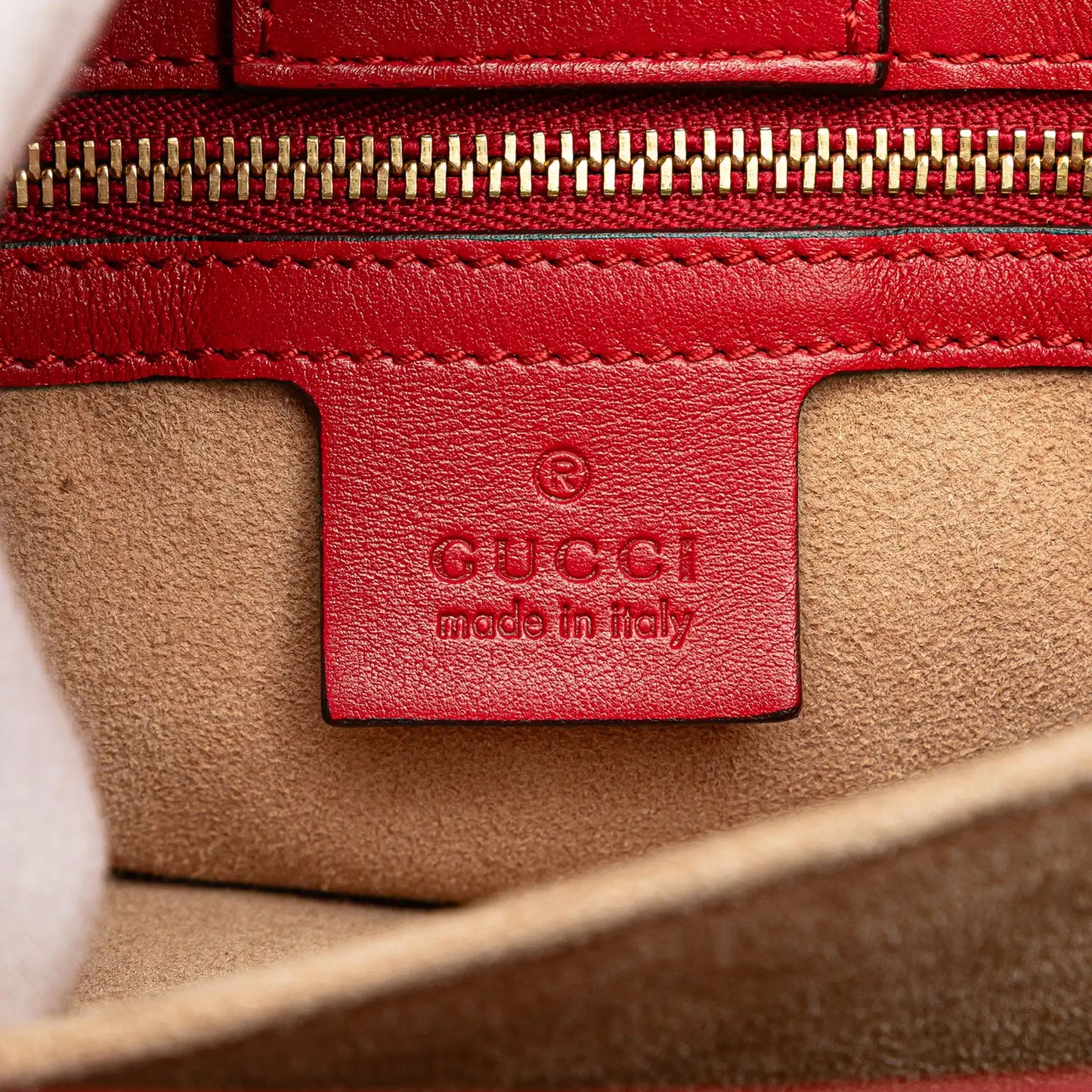 Gucci Leather Sylvie Web Top Handle Satchel