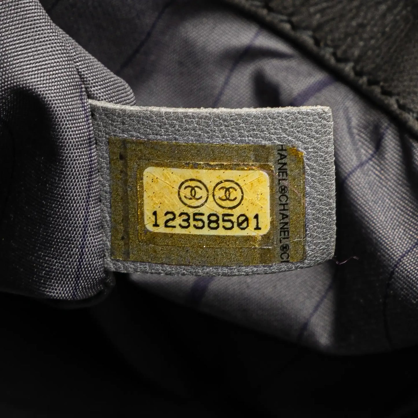 Chanel Lambskin Studded CC Accordion Flap