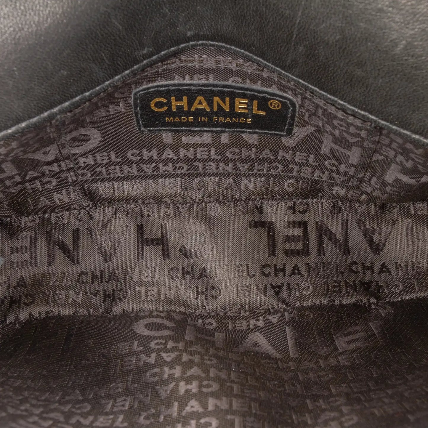 Chanel Mini Lambskin Chocolate Bar Camellia Flap