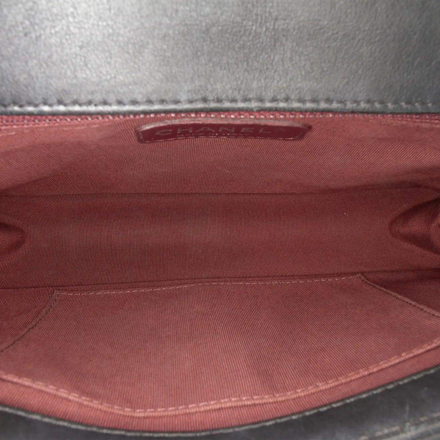 Chanel Medium Quilted Velvet Wild Stitch Boy Flap