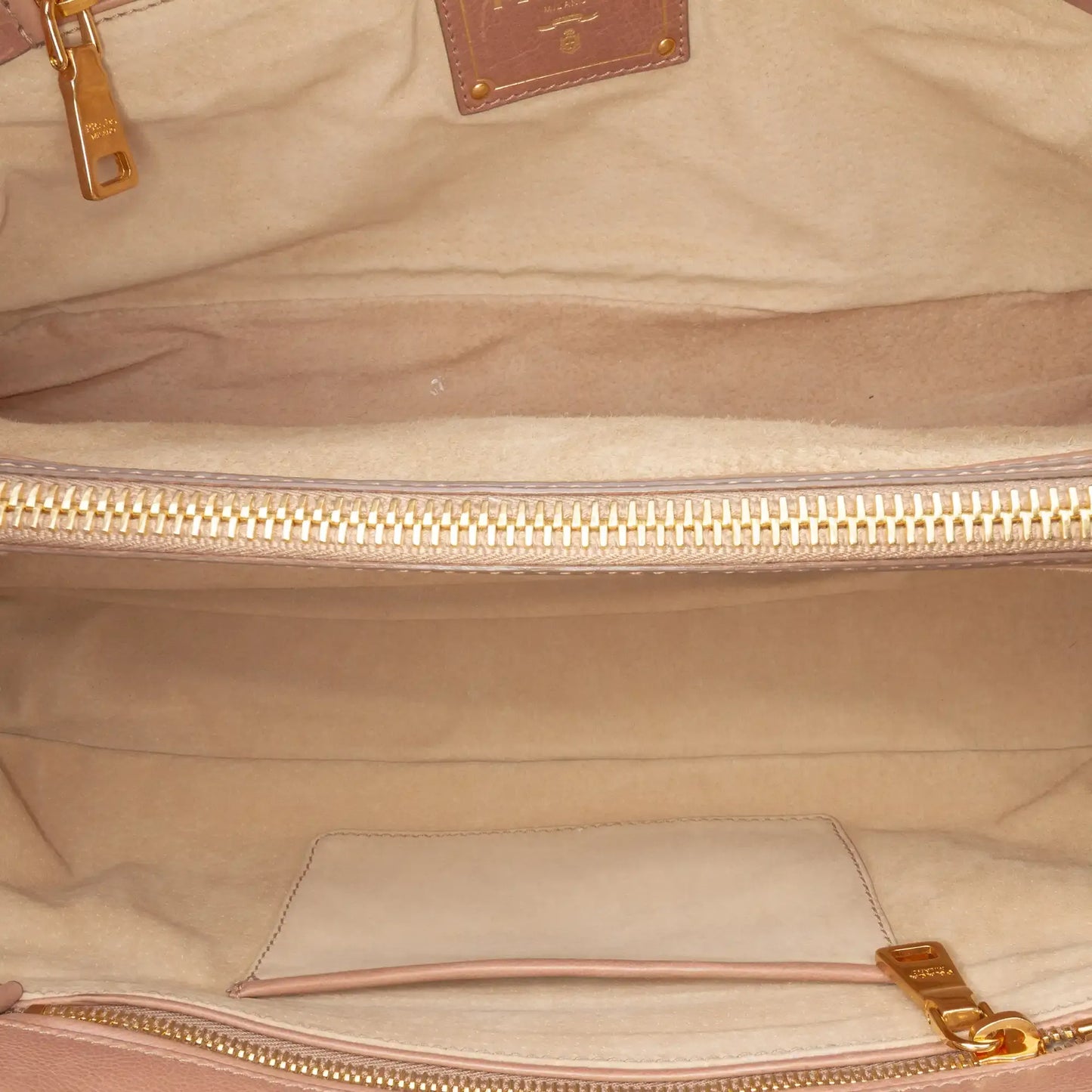 Prada Glace Calf Frame Satchel