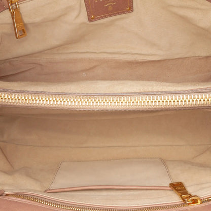 Prada Glace Calf Frame Satchel