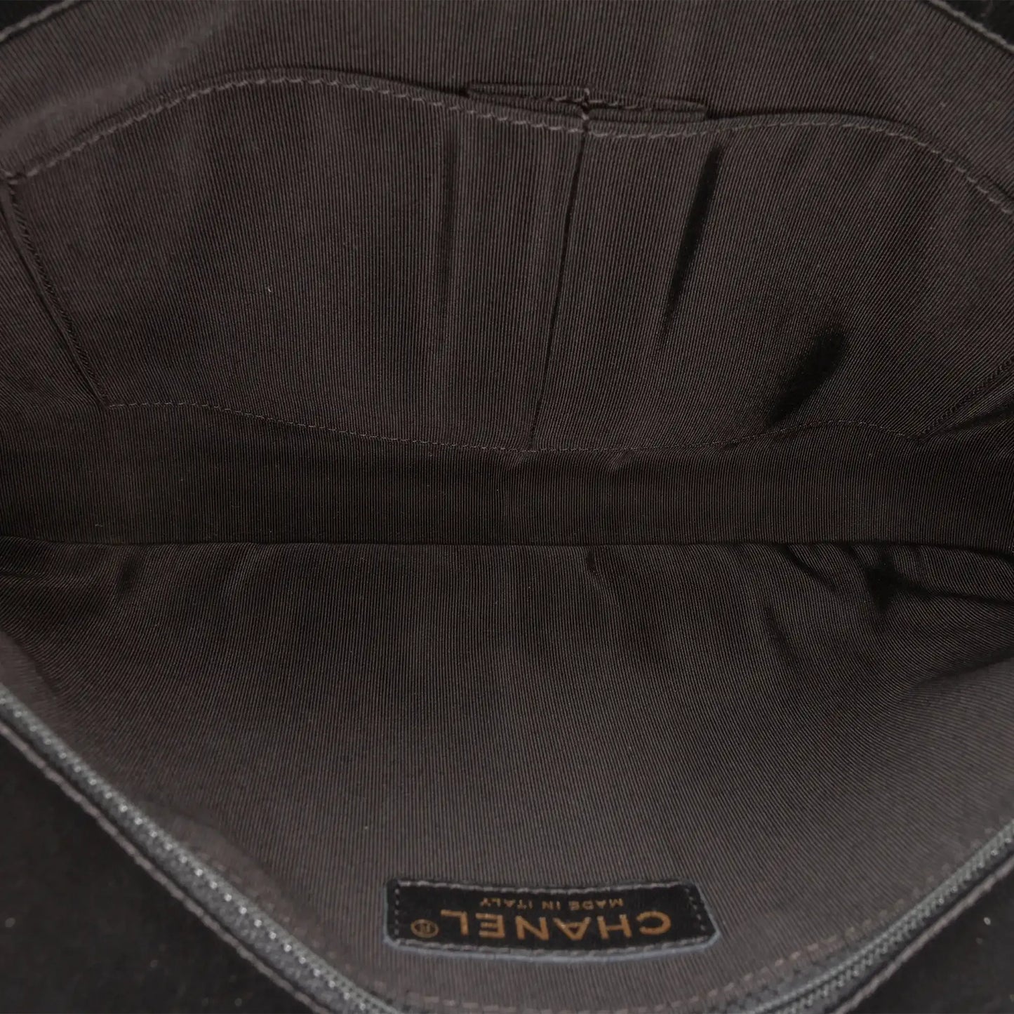 Chanel Quilted Lambskin CC Unchained Flap Clutch