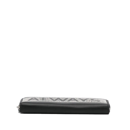 Valentino Studded Zip Around Wallet