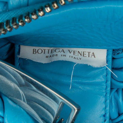 Bottega Veneta Paper Calfskin Intrecciato Banana Hobo Bag