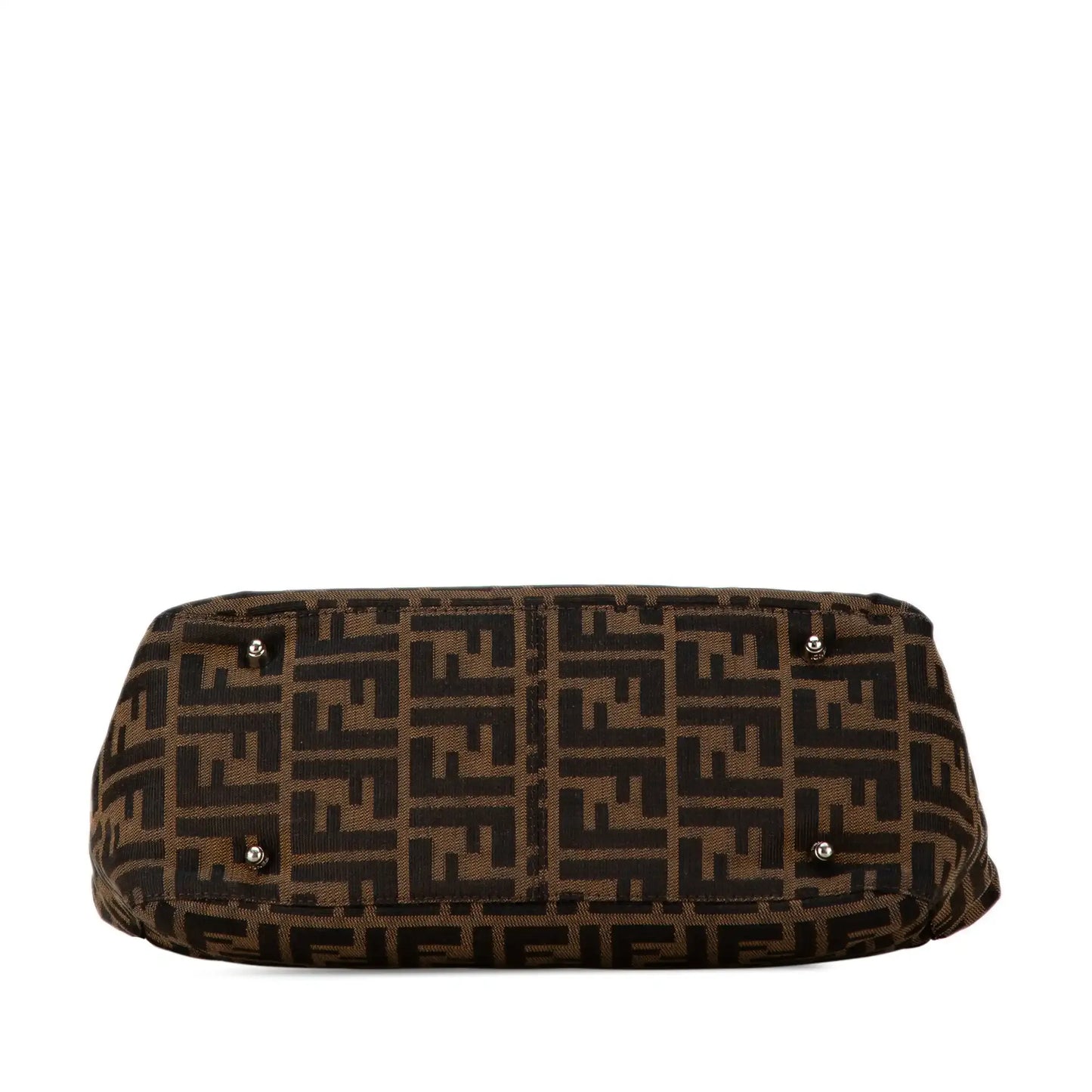 Fendi Small Zucca Canvas Twins Tote