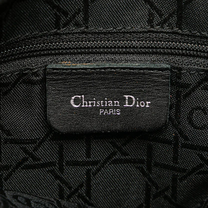 Dior Medium Canvas Cannage Leopard Print Lady Dior
