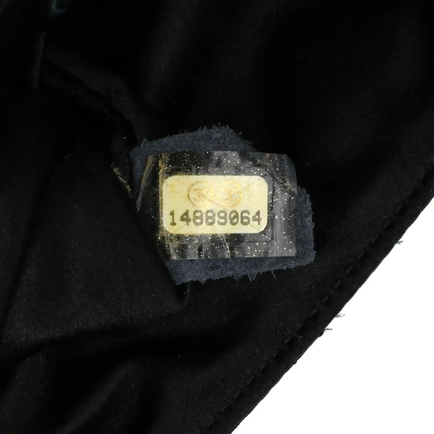 Chanel CC Quilted Satin Butterfly Chain Clutch