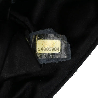 Chanel CC Quilted Satin Butterfly Chain Clutch