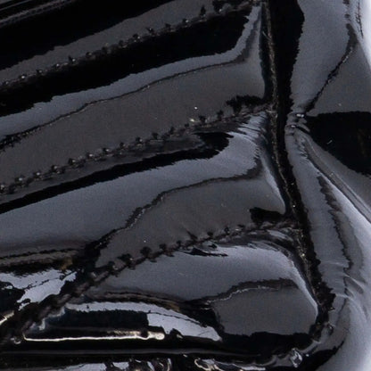 Saint Laurent Baby Patent Chevron Classic Monogram Chain Bag