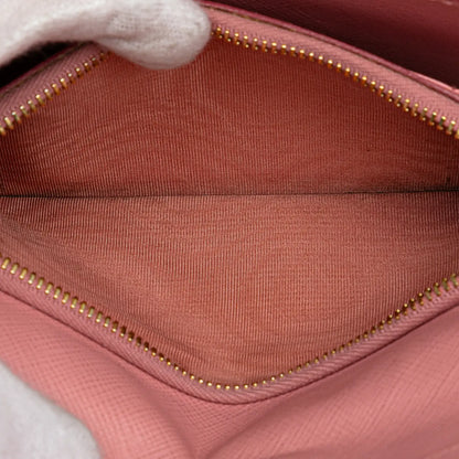 Prada Saffiano Lux Wallet on Chain