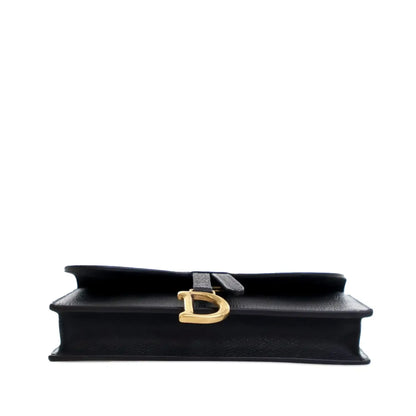 Dior Grained Calfskin Saddle Belt Bag
