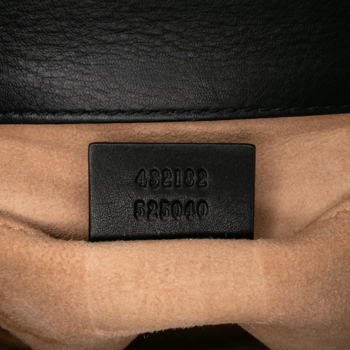 Gucci Small Pearl Studded Leather Padlock Crossbody