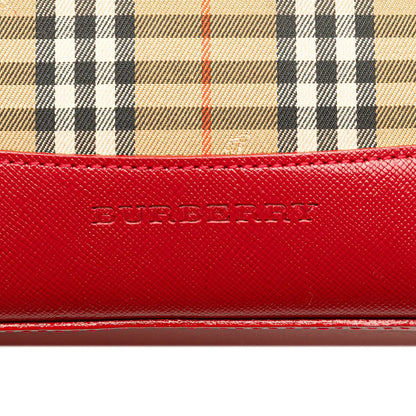 Burberry Haymarket Check Canvas Backpack