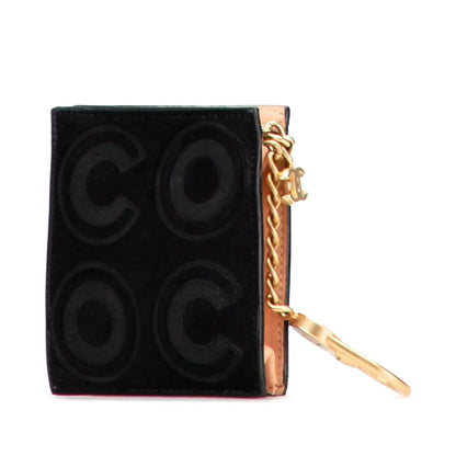 Chanel Ponyhair Coco Coin Pouch Keychain