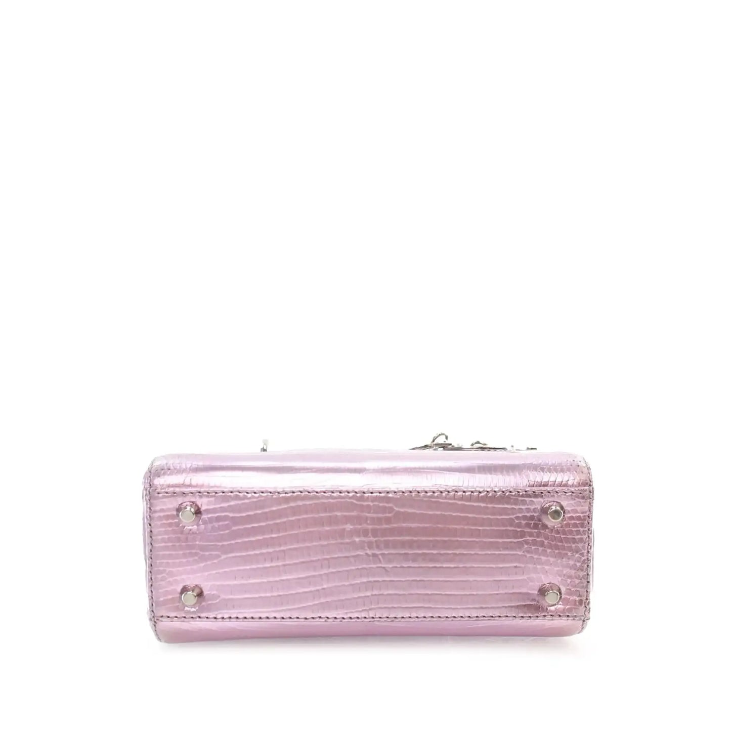 Dior Mini Metallic Lizard Leather Lady