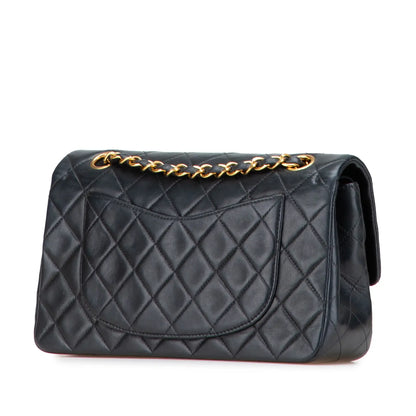 Channel Small Classic Lambskin Double Flap