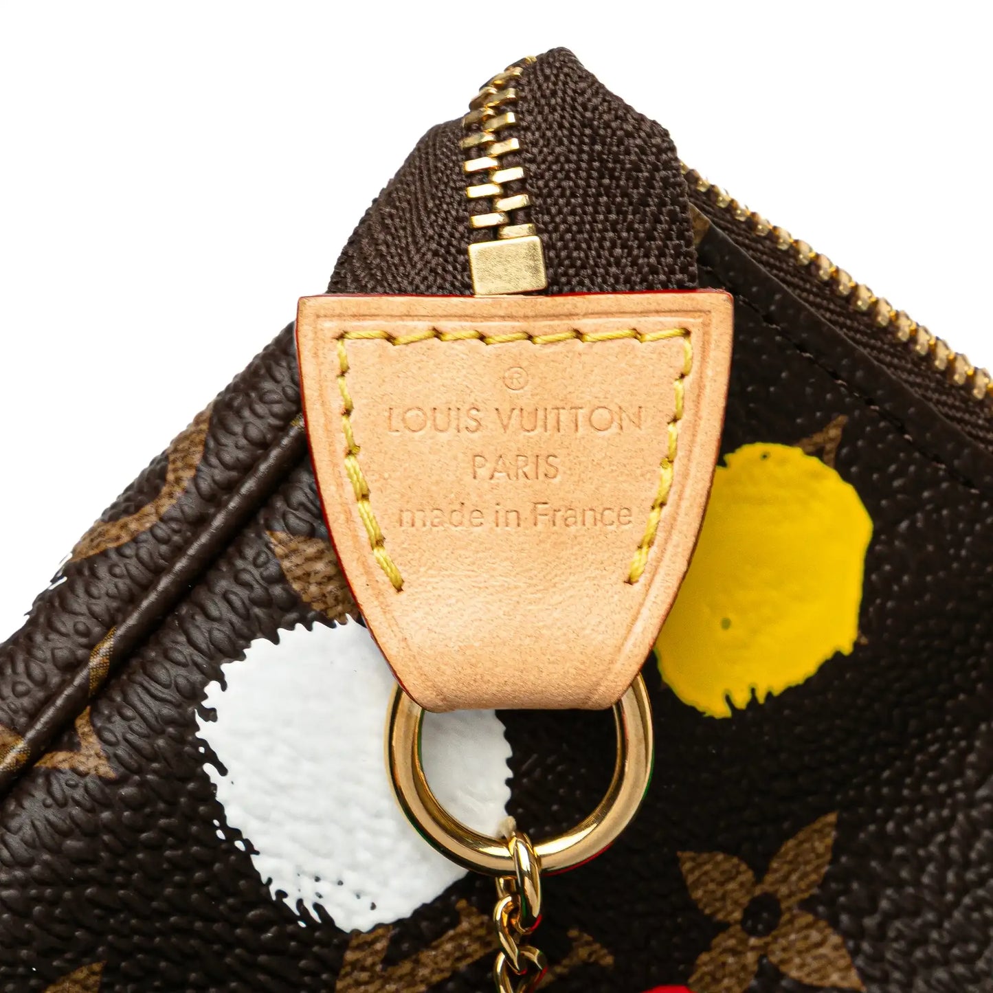 Louis Vuitton Yayoi Kusama Monogram Painted Dots Mini Pochette Accessoires