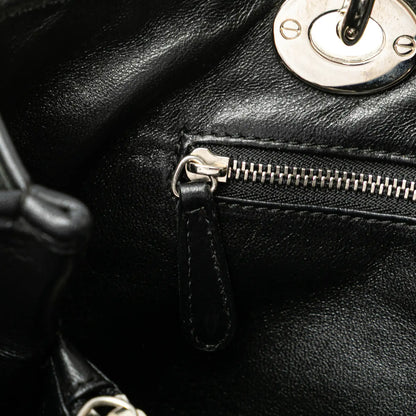 Dior Woven Lambskin Lady Dior Avenue Tote