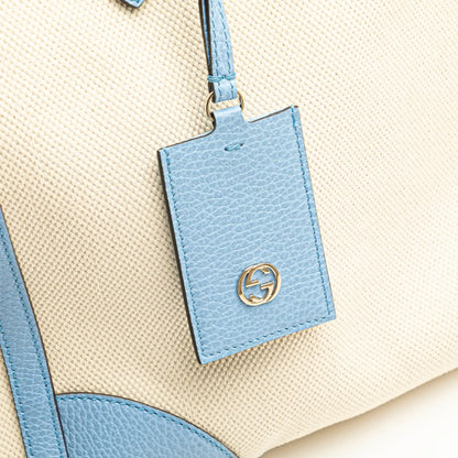 Gucci GG Denim Shoulder Bag