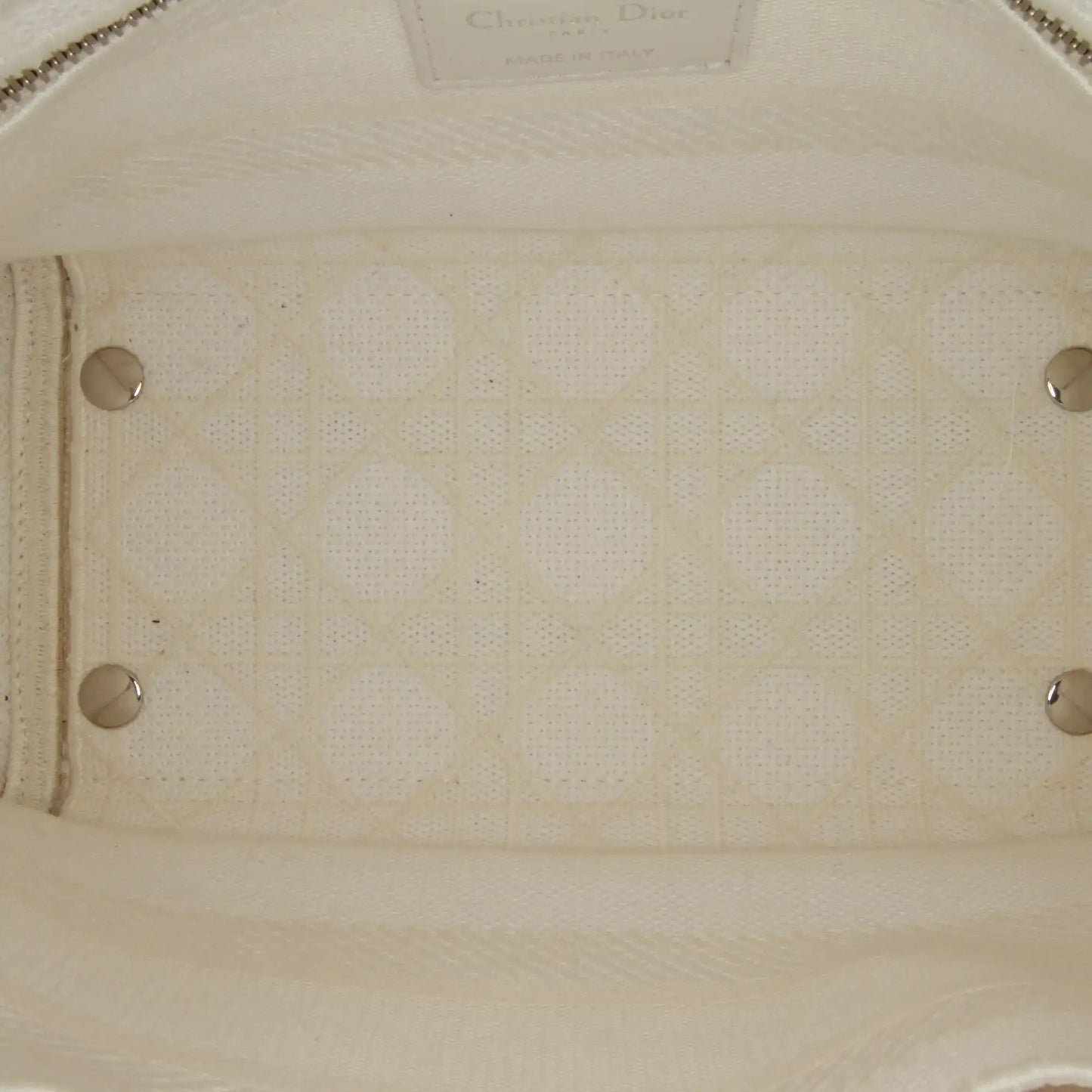 Dior Medium Canvas Cannage Lady D Lite