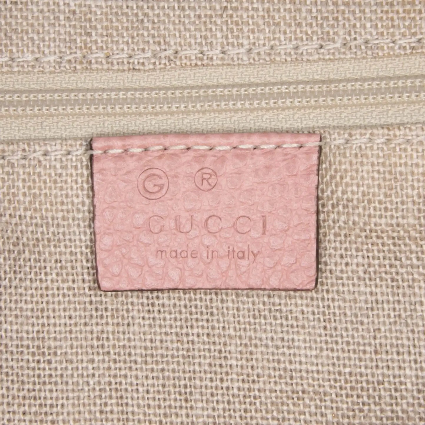 Gucci Medium Leather GG Charm Dome Satchel