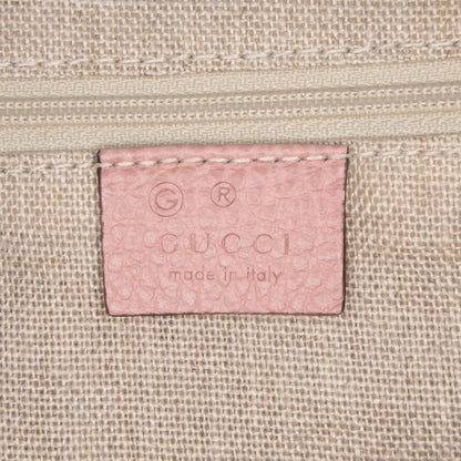 Gucci Medium Leather GG Charm Dome Satchel