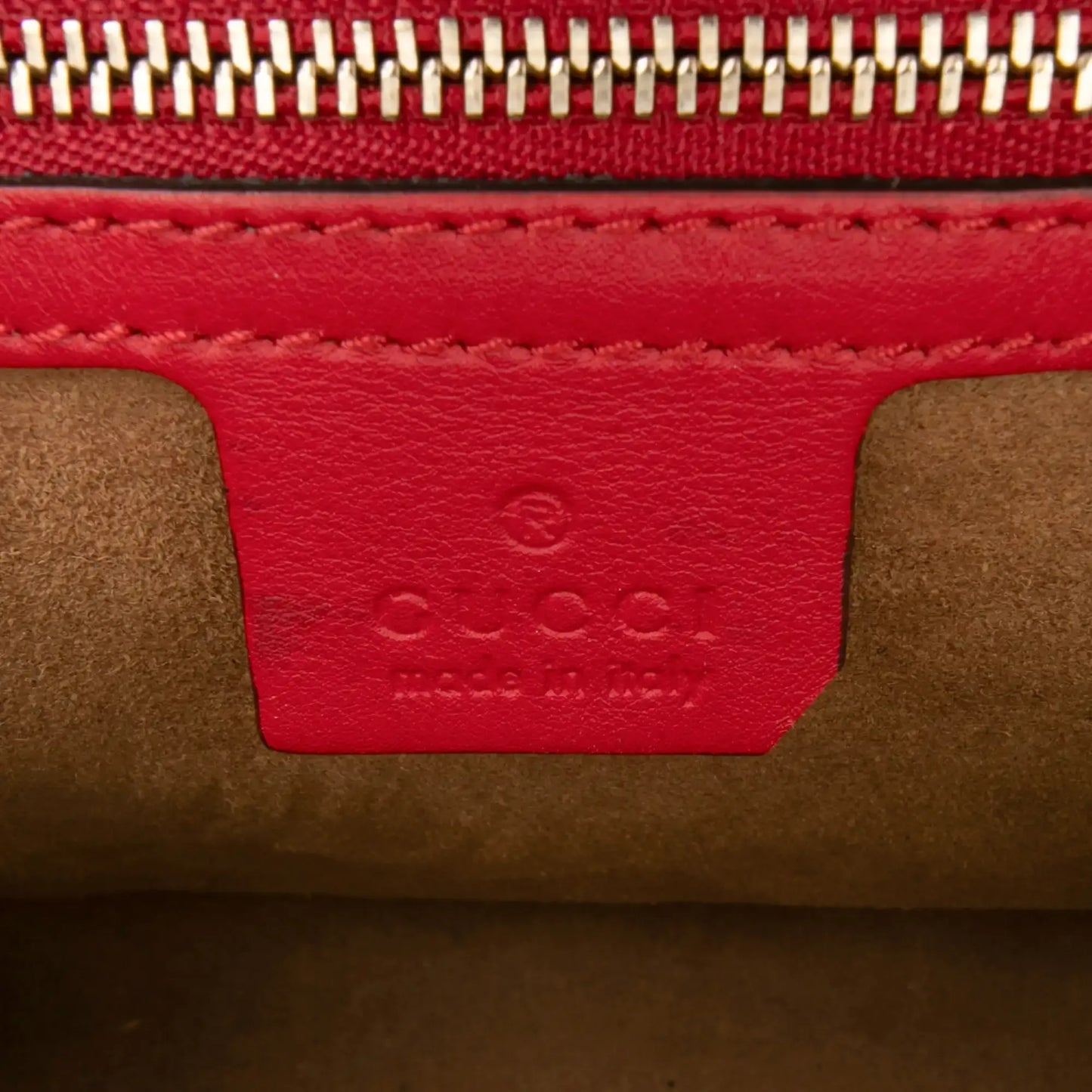 Gucci Medium Bicolor Leather Padlock Shoulder Bag