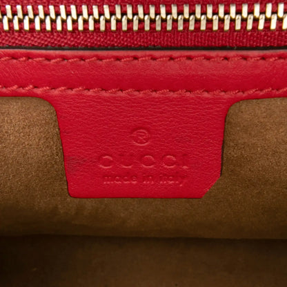 Gucci Medium Bicolor Leather Padlock Shoulder Bag