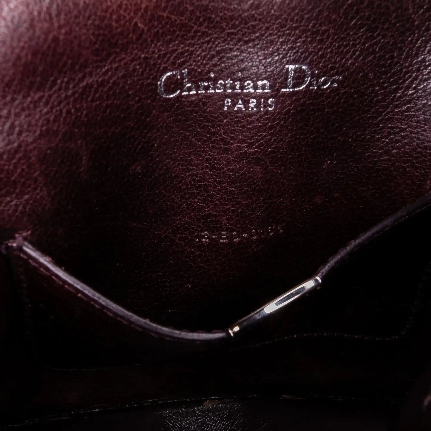 Dior Mini Grained Calfskin Diorama Flap