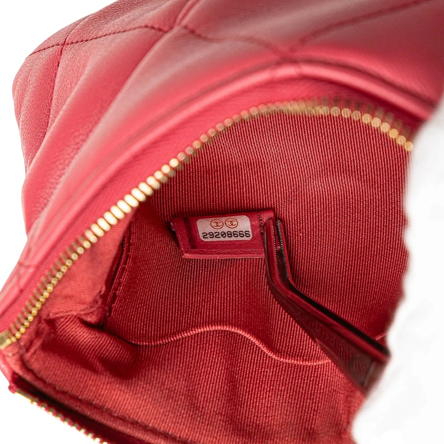 Chanel Small Lambskin 19 O Case Pouch