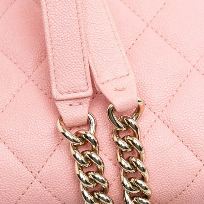 Chanel Quilted Caviar Boy Wallet on Chain