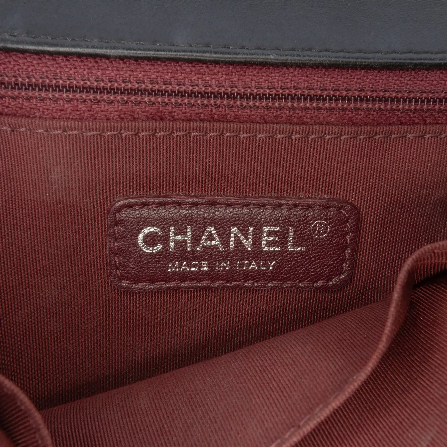 Chanel Medium Quilted Velvet Wild Stitch Boy Flap