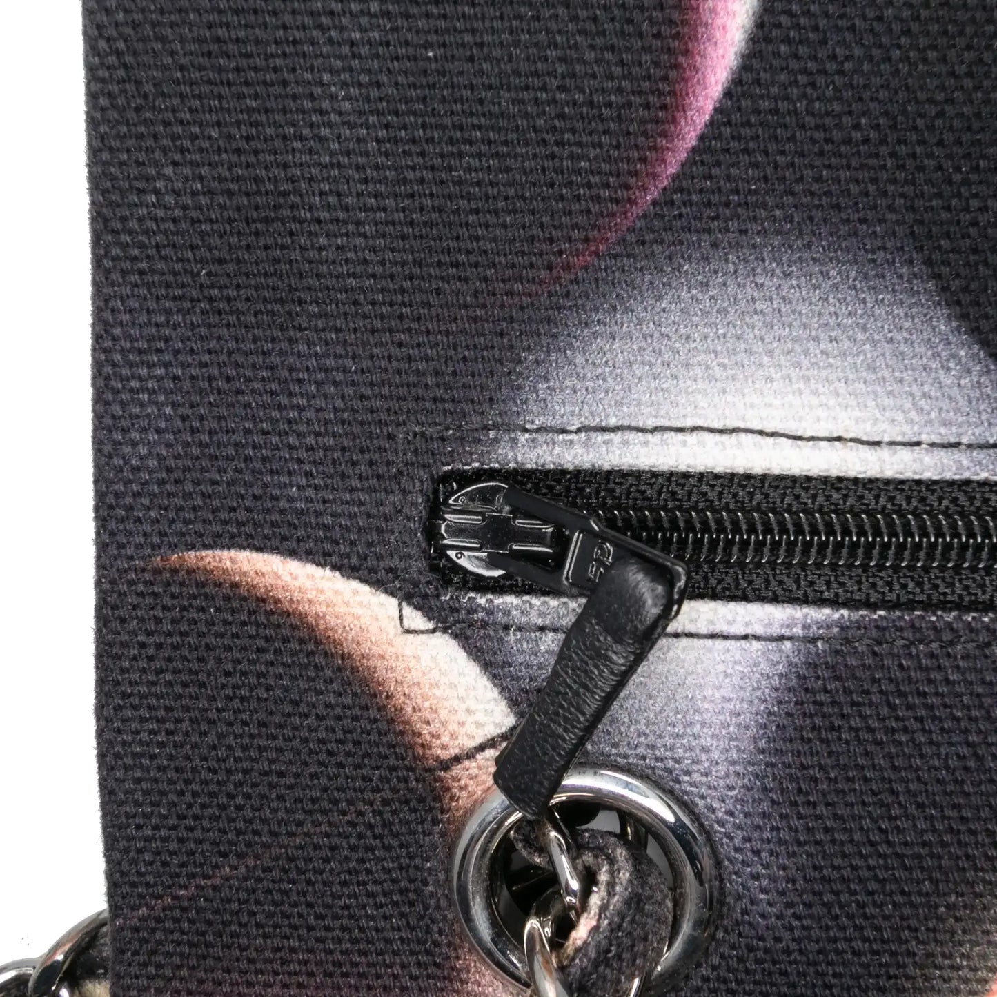 Chanel Medium Classic Canvas Sequin Moon Double Flap