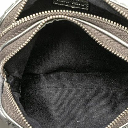 Miu Miu Nappa Matelasse Double Zip Clutch