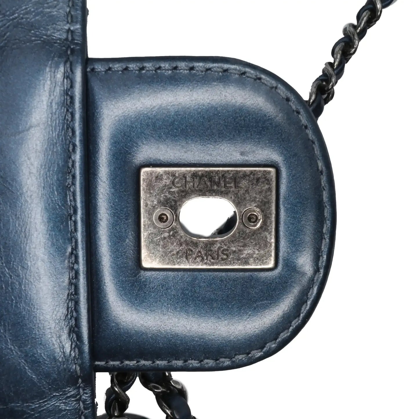 Chanel Quilted Glazed Calfskin Coco Pleats Flap
