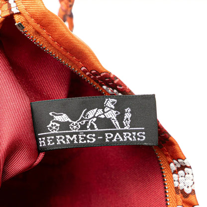 Hermès Silk and Barenia Kelly En Perles Silky City 33