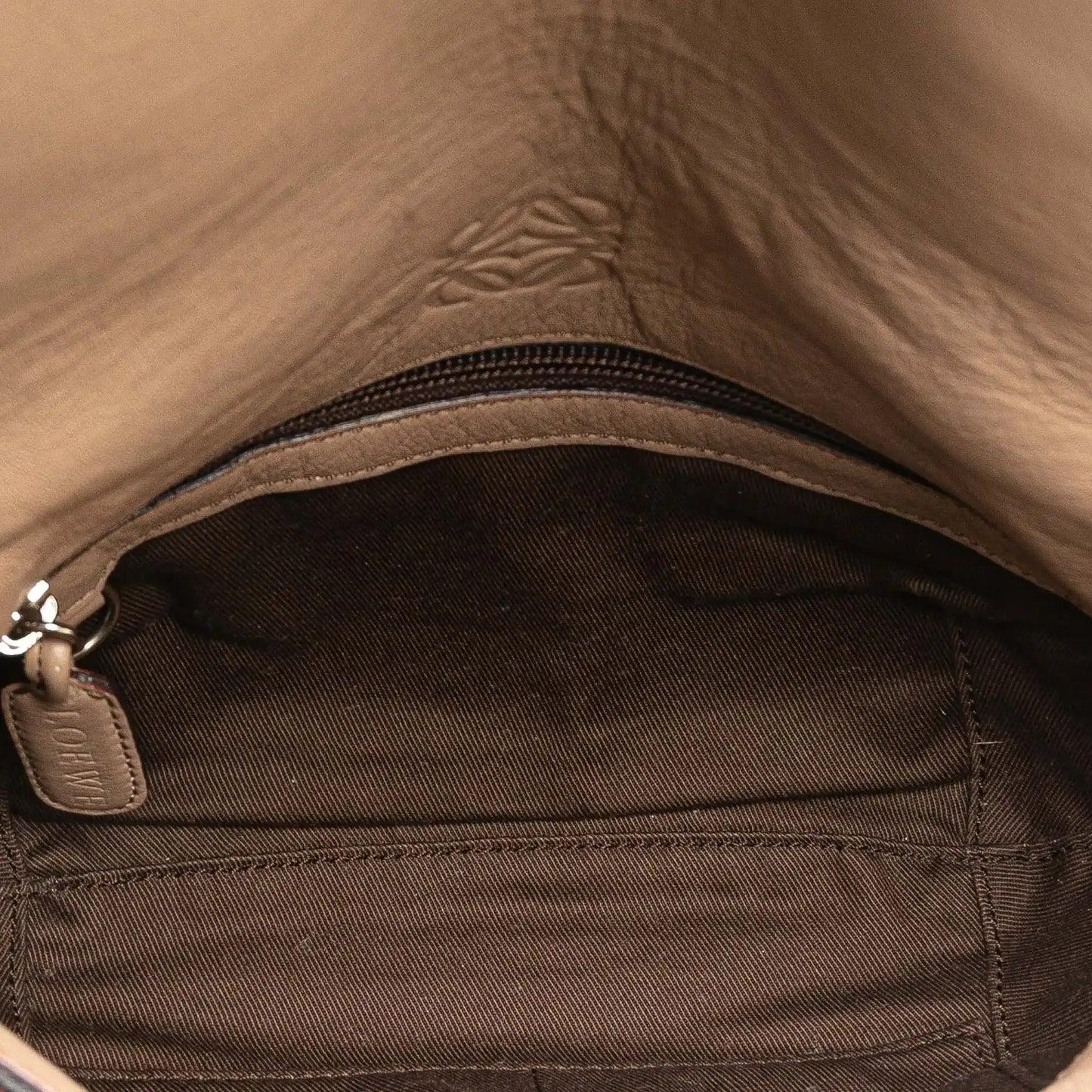 Loewe Anagram Leather Chain Shoulder Bag