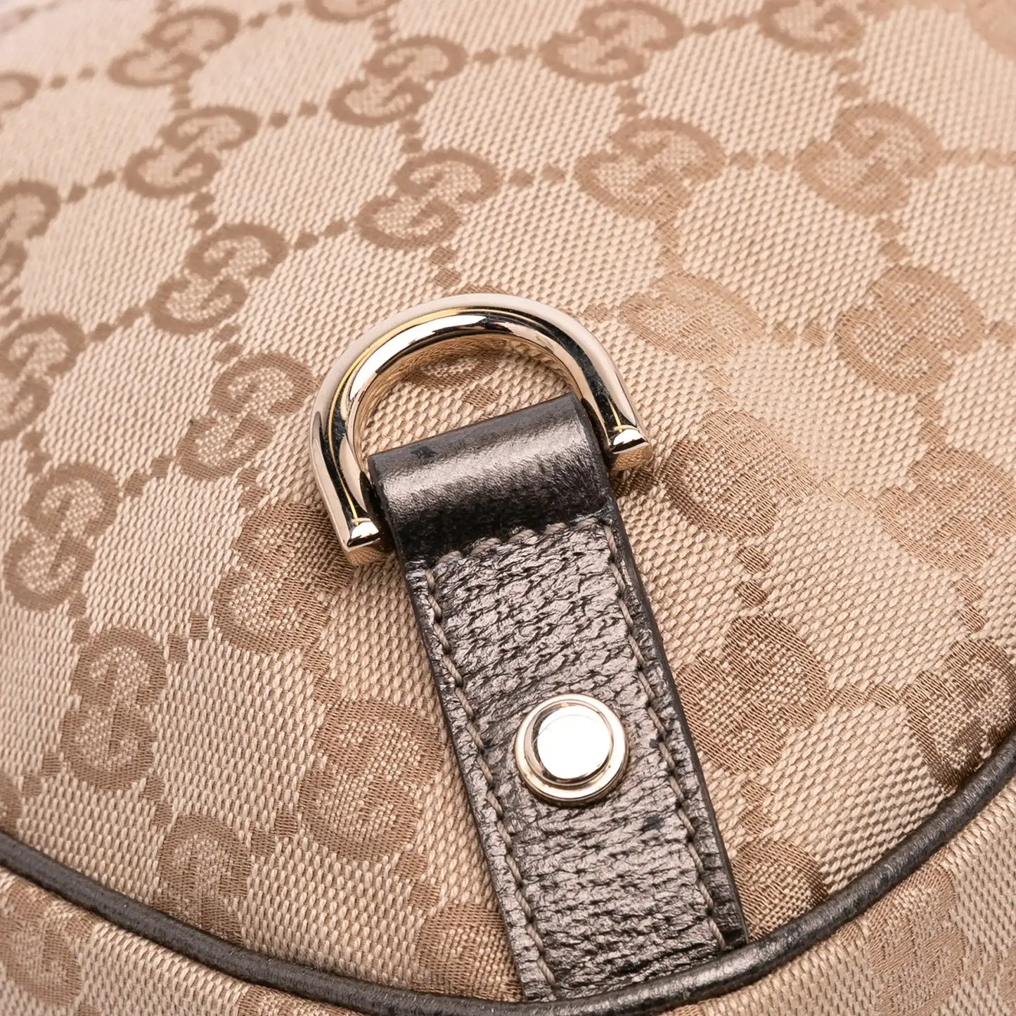 Gucci GG Canvas Abbey D Ring Shoulder Bag