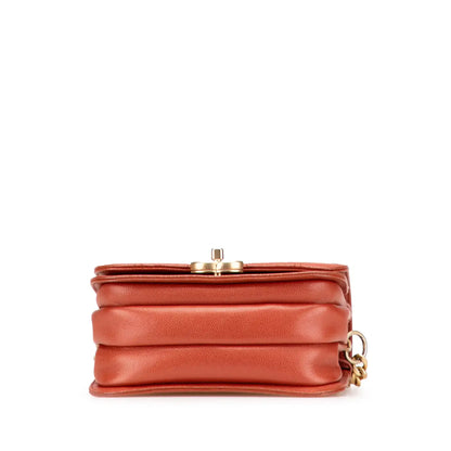 Chanel Mini CC Quilted Caviar Messenger Single Flap