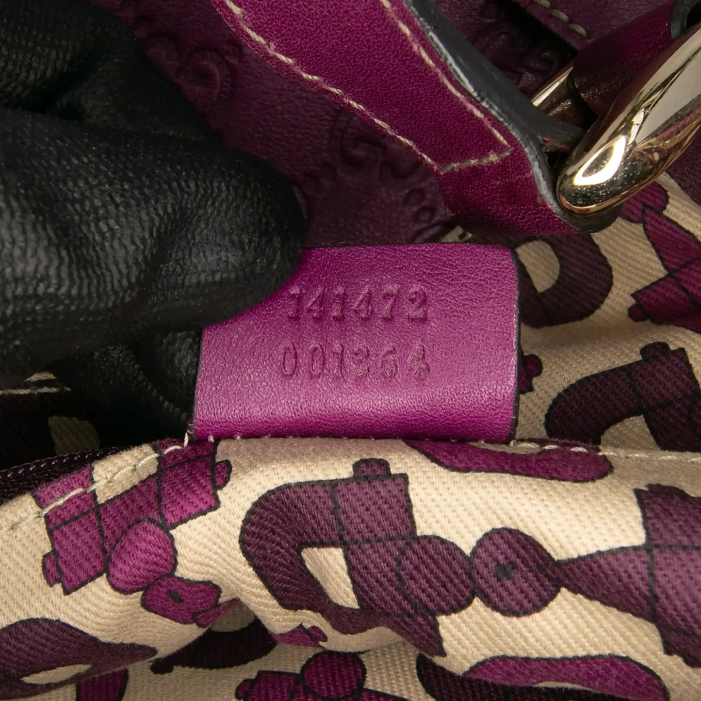 Gucci Guccissima Abbey D Ring Tote