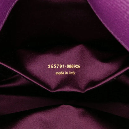 Saint Laurent Textured Leather Chyc Ligne Clutch