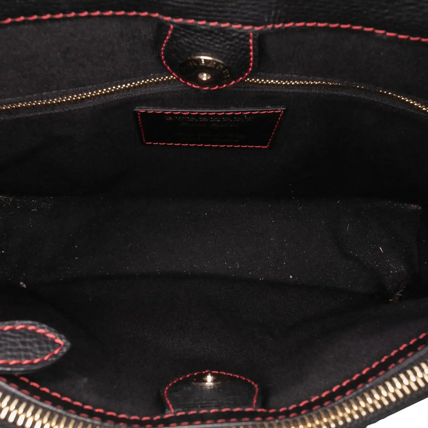 Burberry Medium Leather Patchwork and House Check Banner Satchel