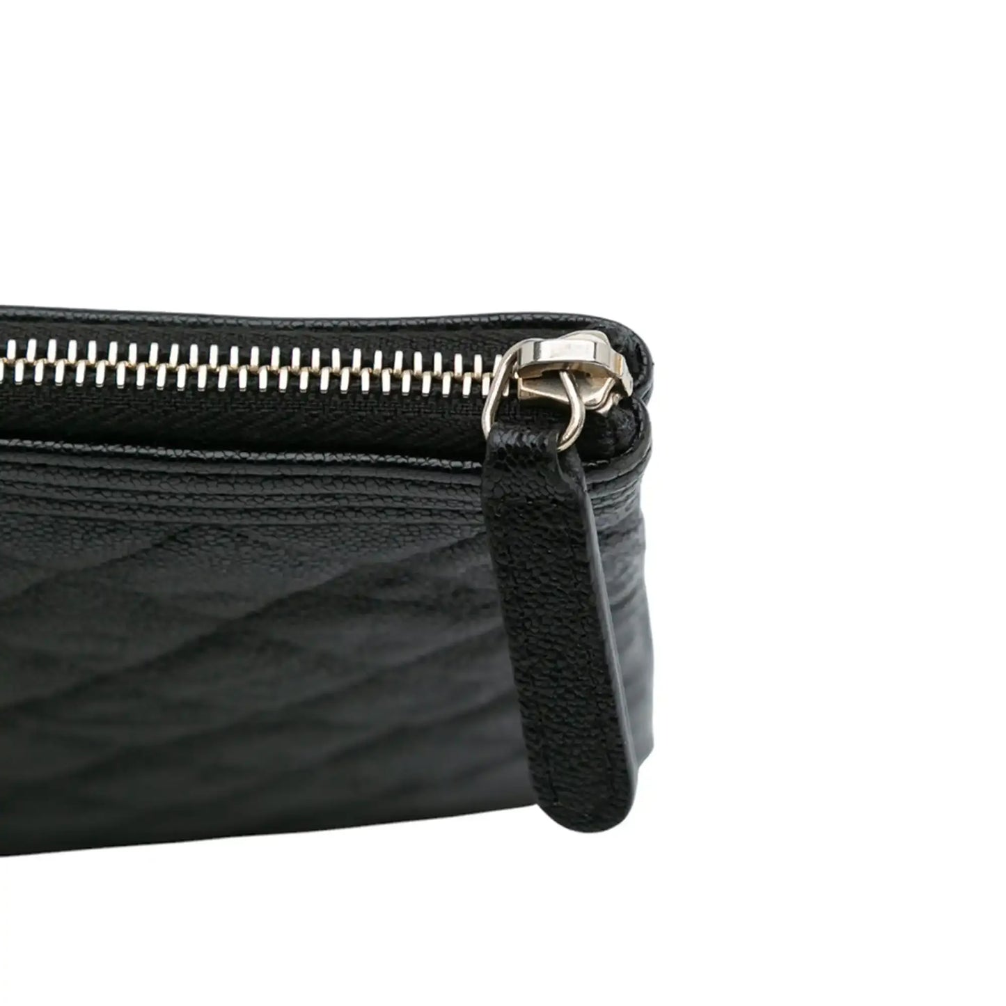Chanel Large Lambskin Boy O Case Clutch
