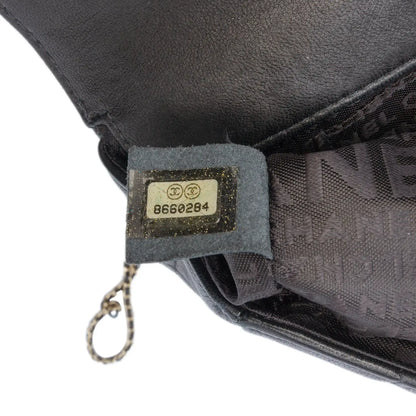 Chanel Mini Lambskin Chocolate Bar Camellia Flap