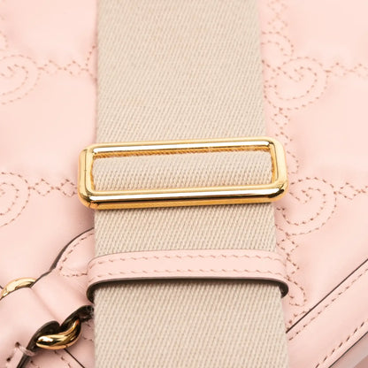 Gucci Mini GG Matelasse Leather Top Handle Bag