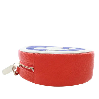 Chanel Tricolor Caviar CC Filigree Round Crossbody