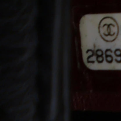 Chanel Quilted Goatskin Side Chain Compartment Flap