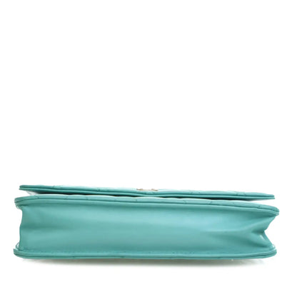 Chanel CC Quilted Lambskin Wallet On Chain