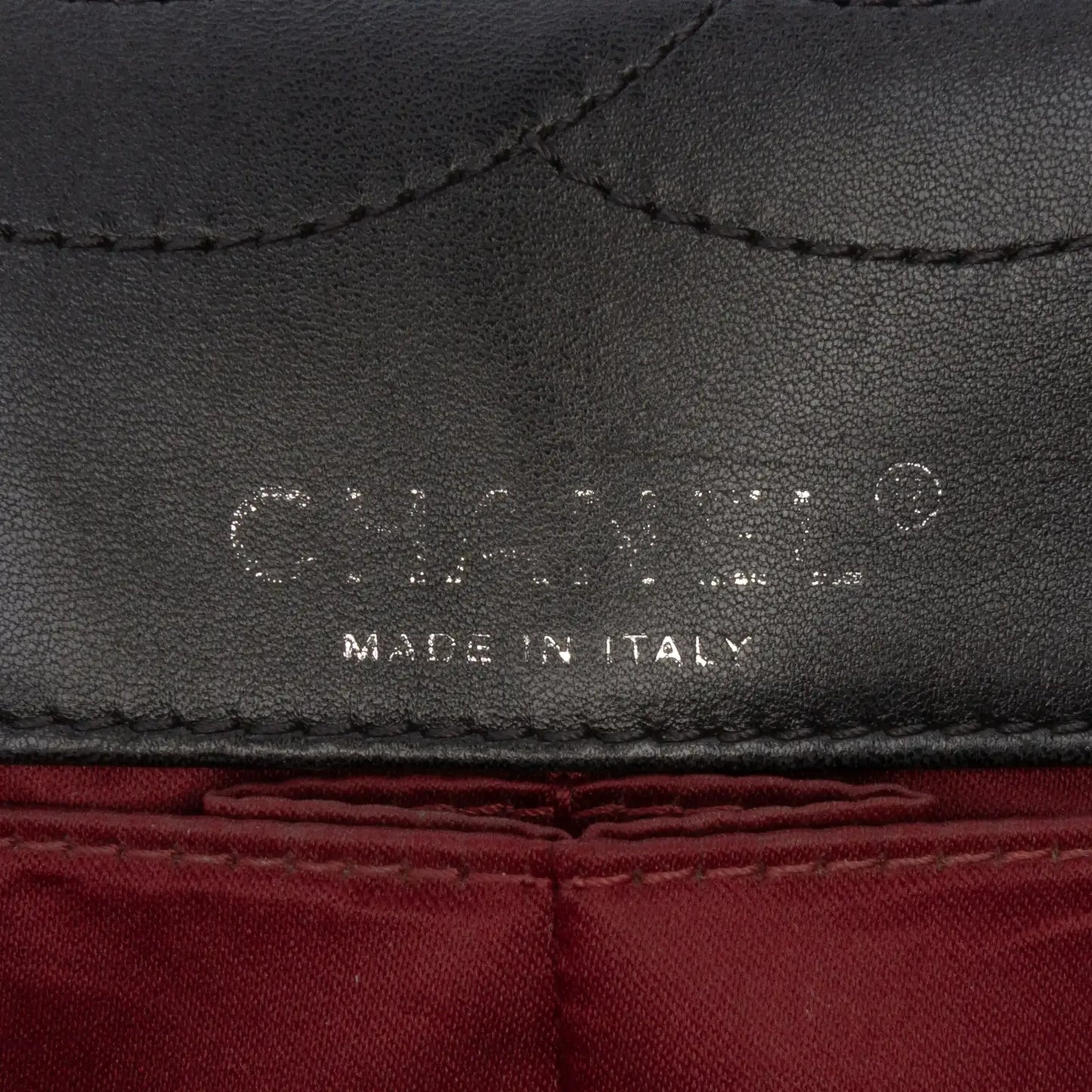 Chanel Jumbo Patent Embossed Lucky Symbols Flap